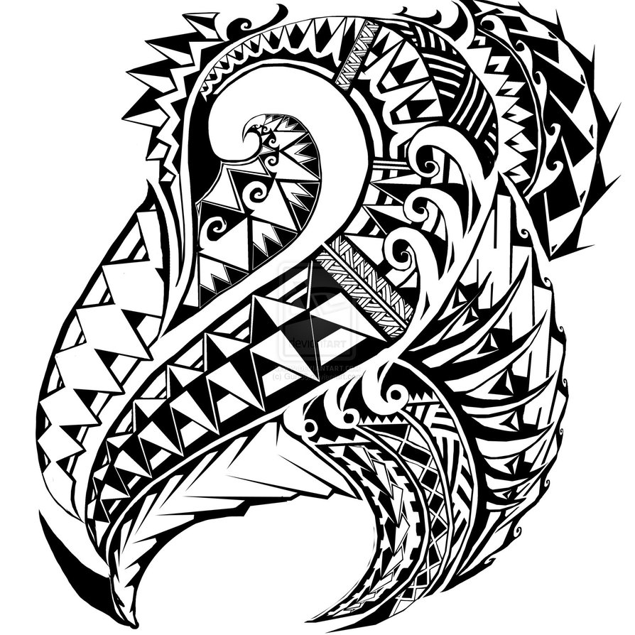 Samoan Tribal Tattoos Drawings