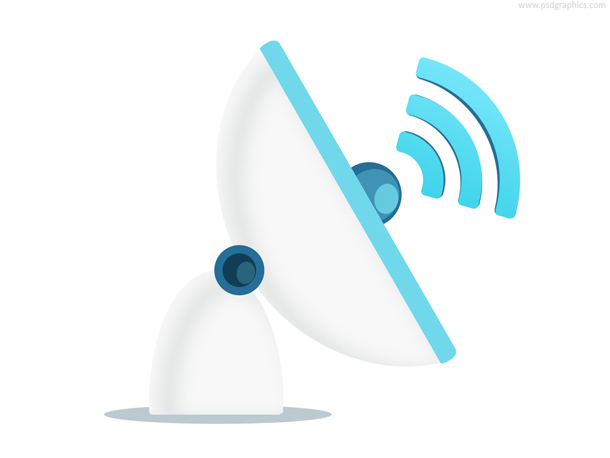 Satellite Antenna Icon