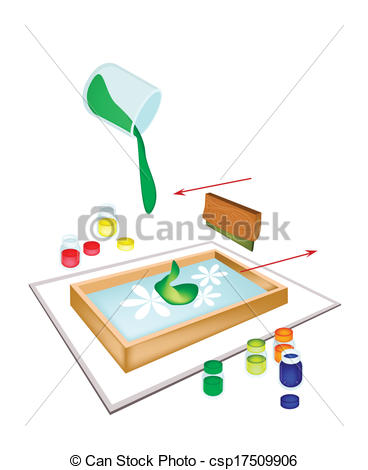 Screen Printing Squeegee Clip Art