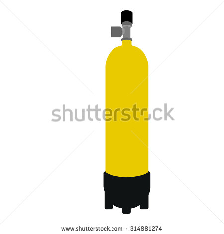 Scuba Diving Oxygen Tank Scuba Diving Oxygen Tank