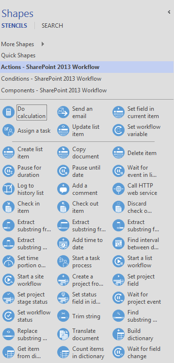 SharePoint 2013 Workflow Visio