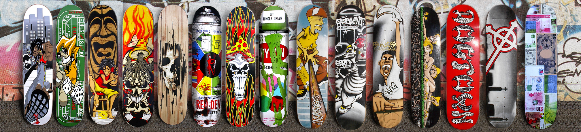 Skateboard Silk Screen Printing Skateboard Silk Screen Printing
