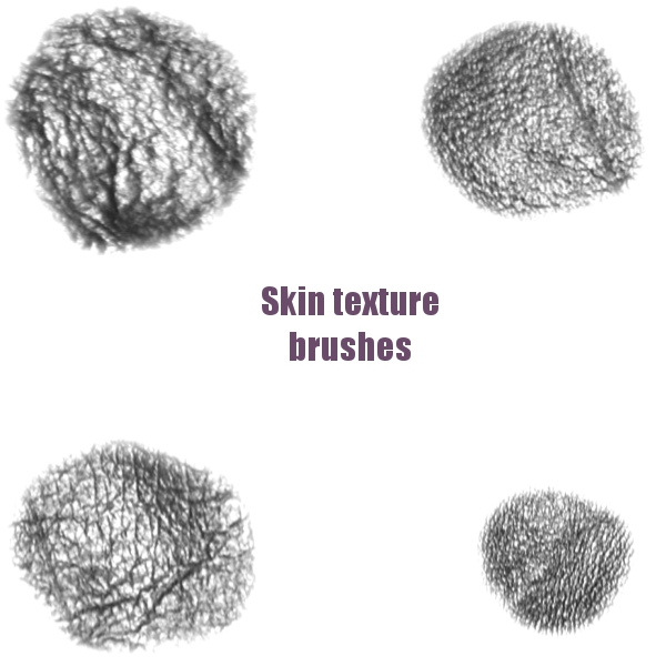 Skin Texture Brushes Photoshop