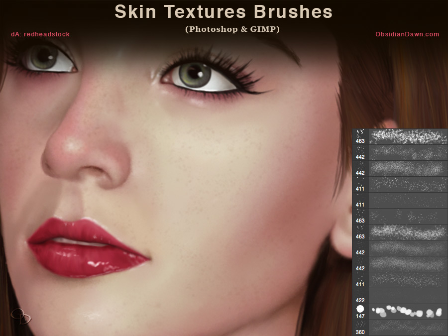 Skin Texture Photoshop Brush