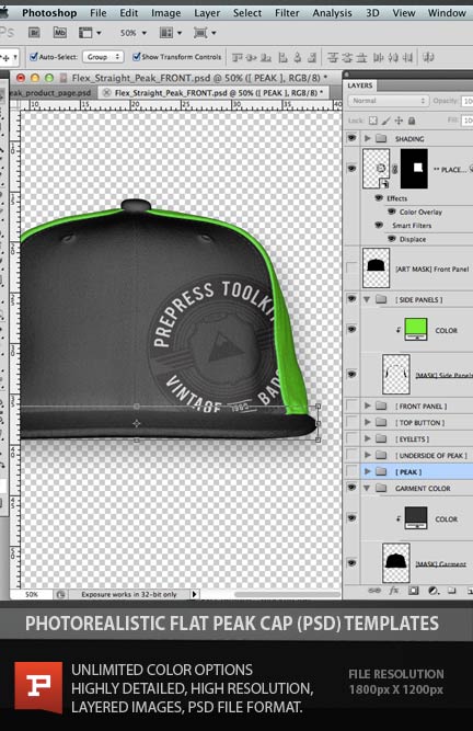 Snapback Hat Template Snapback Hat Template