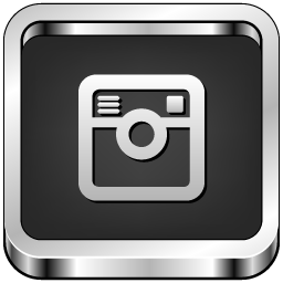 Social Media Icons Black Instagram