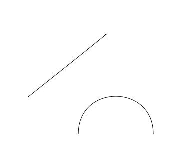 Straight Line Vector