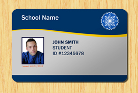 Student ID Card Templates Photoshop