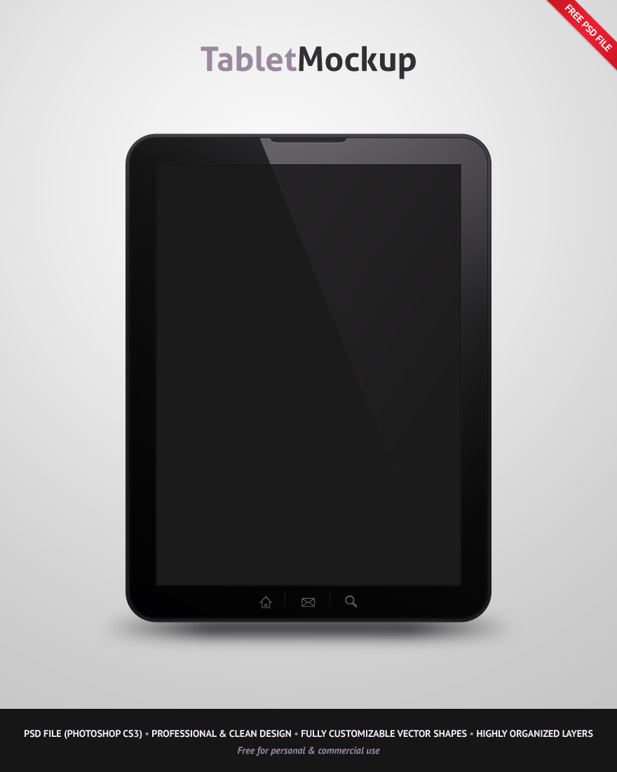 Tablet Mockup Free