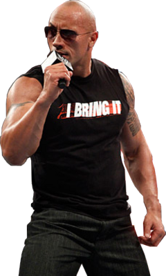 The Rock WWE Render