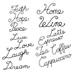 The Word Love in Cursive Font