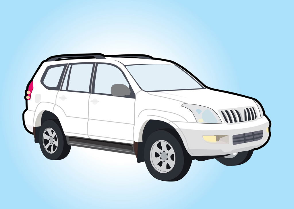 Toyota Land Cruiser Clip Art