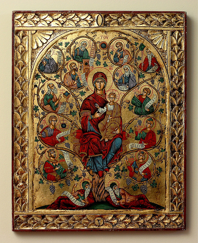 Tree of Life Orthodox Icon