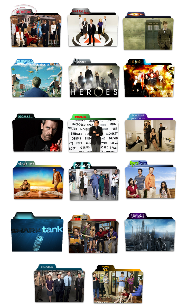 TV Show Folder Icons