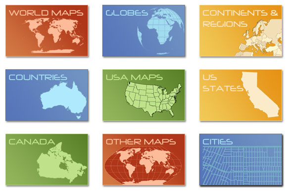Us Map for PowerPoint Presentations Free