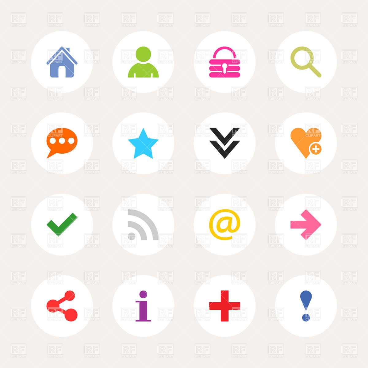 User Interface Icons