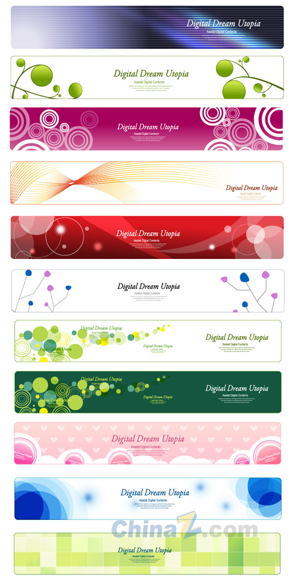 Vector Banner Design Templates