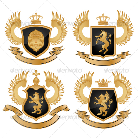Vector Coat of Arms Symbols