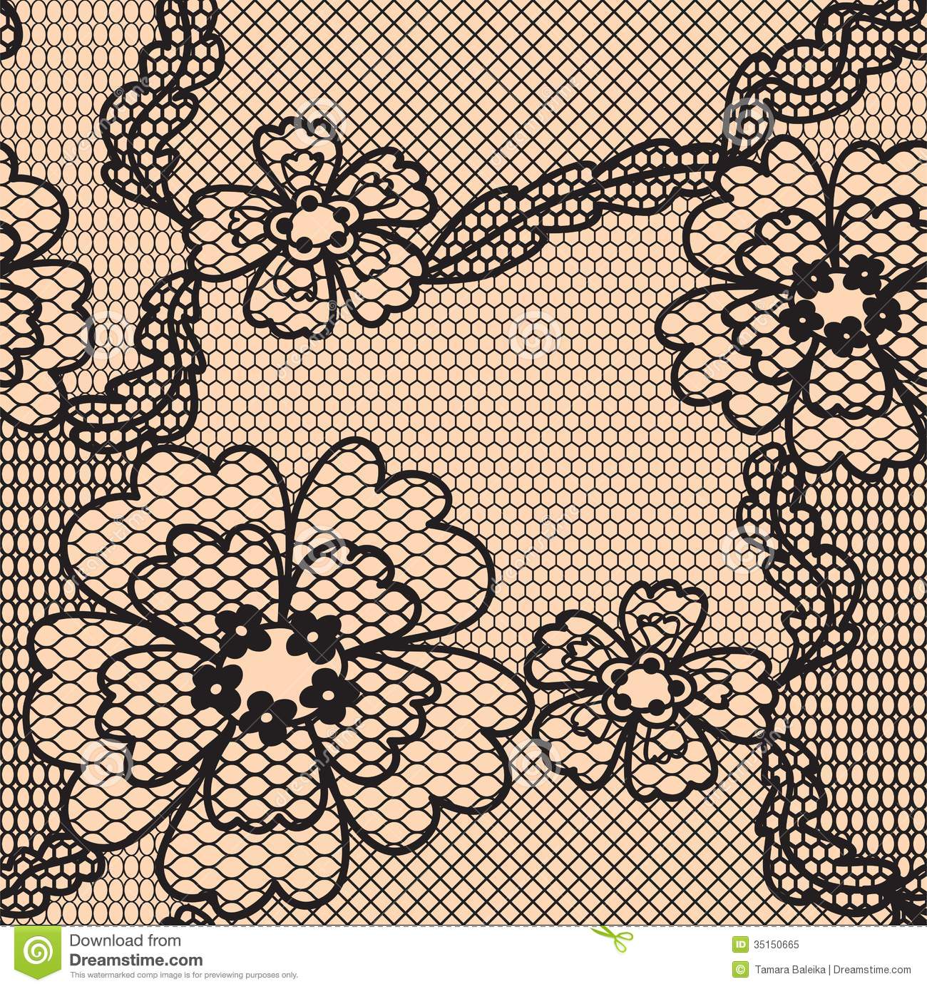 Vector Lace Pattern