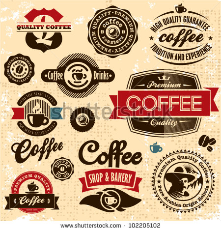 Vintage Coffee Label