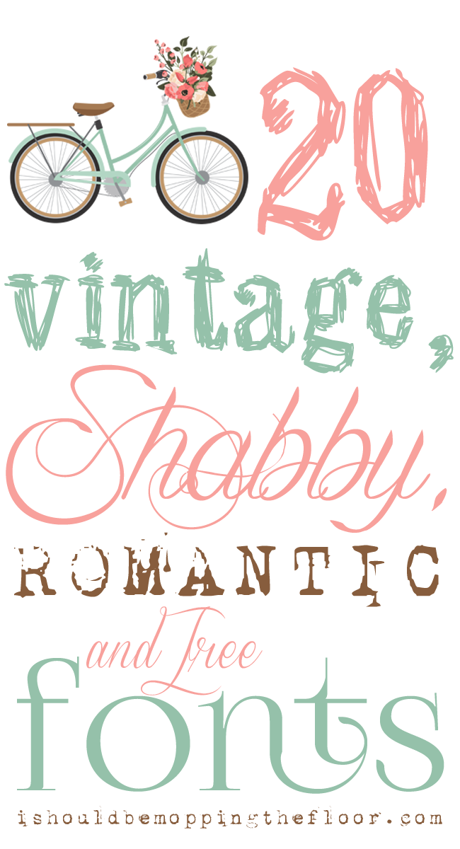 Vintage Fonts Free Download
