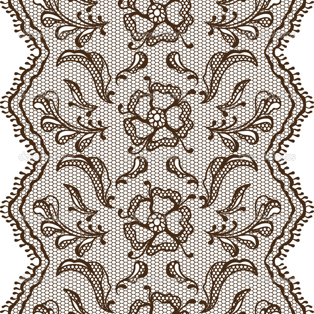 Vintage Vector Lace Pattern