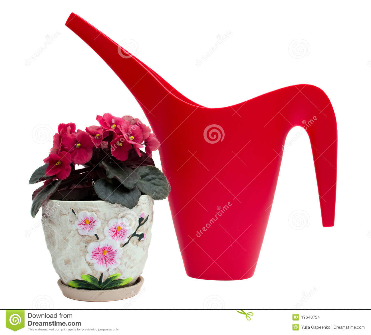 Watering Can Flower Pot