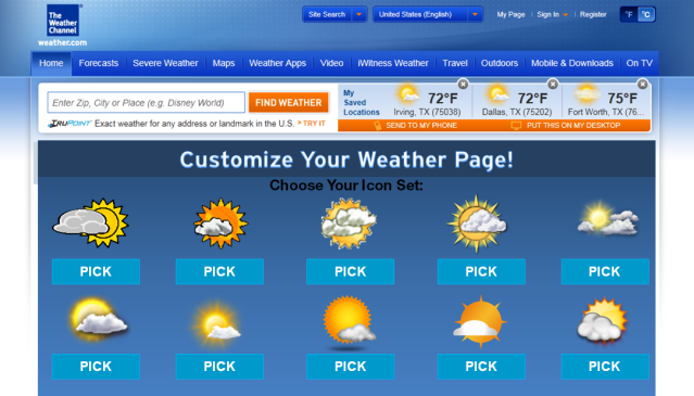 Weather Channel Icon Weather Channel Icon