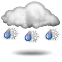 Weather Channel Rain Snow Icon