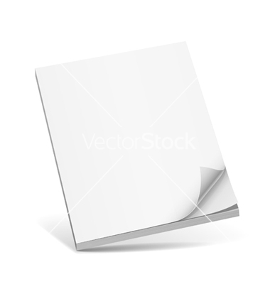 White Blank Book Cover Templates