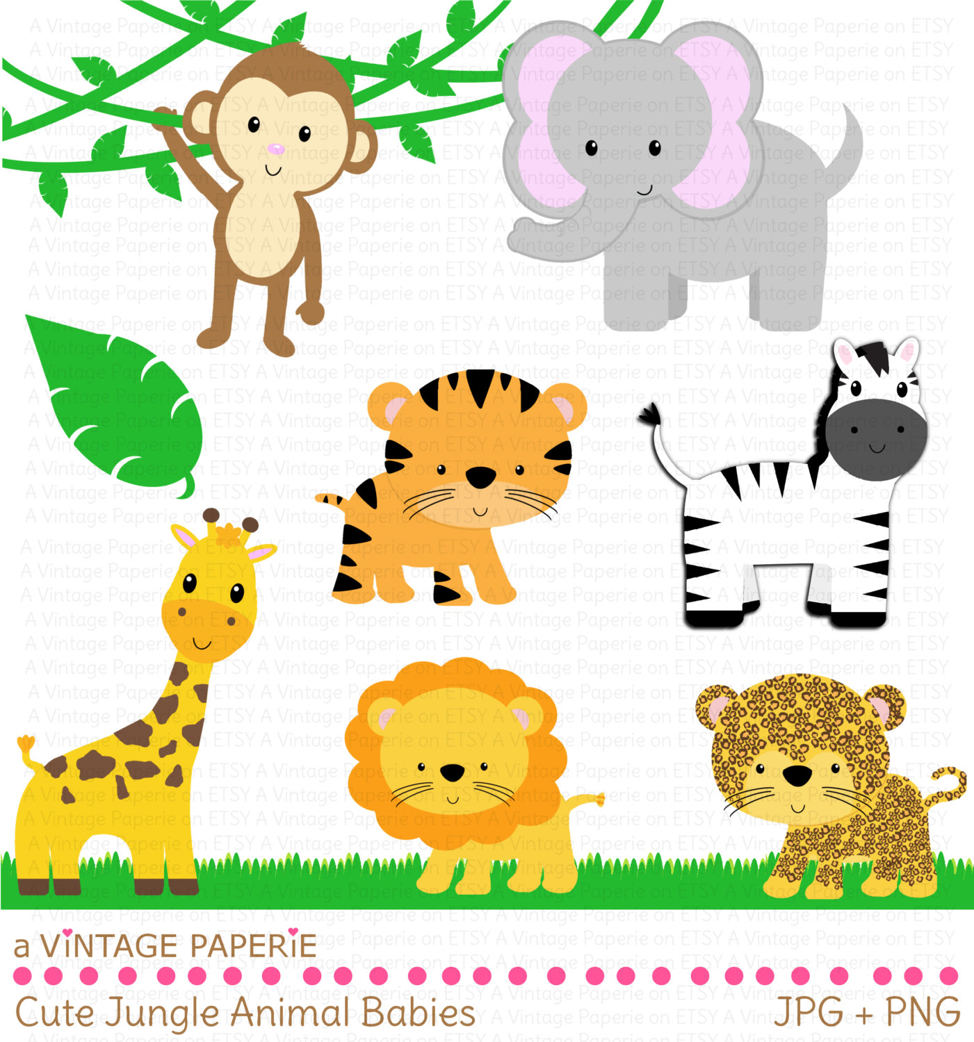 Zoo Animals Clip Art