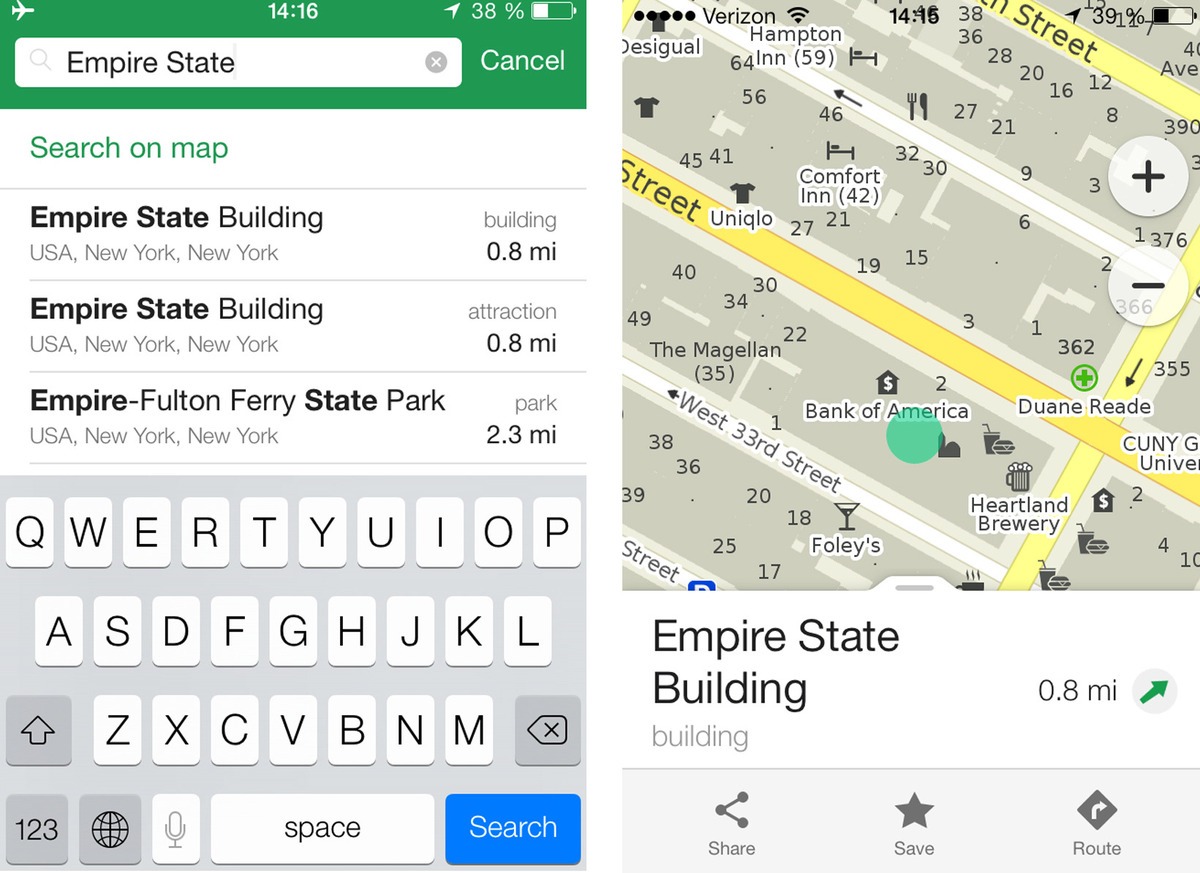 2015 Apple Maps Offline