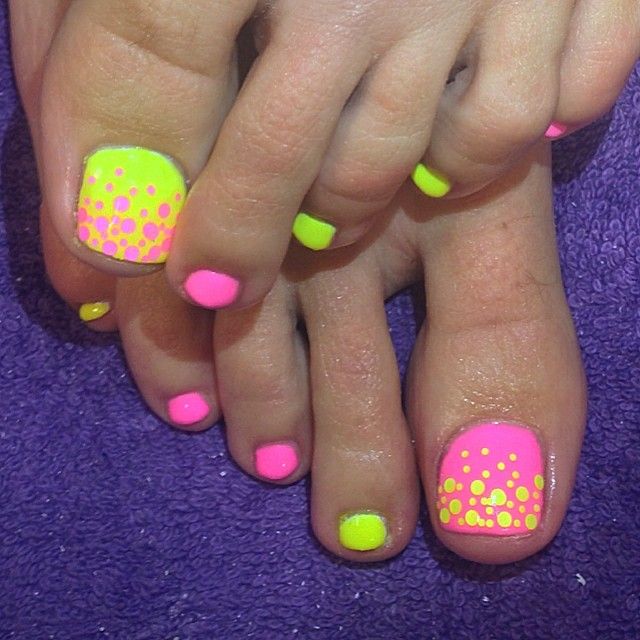 2015 Summer Toe Nail Art Designs