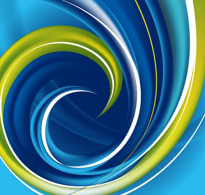 Abstract Graphic Design Swirls