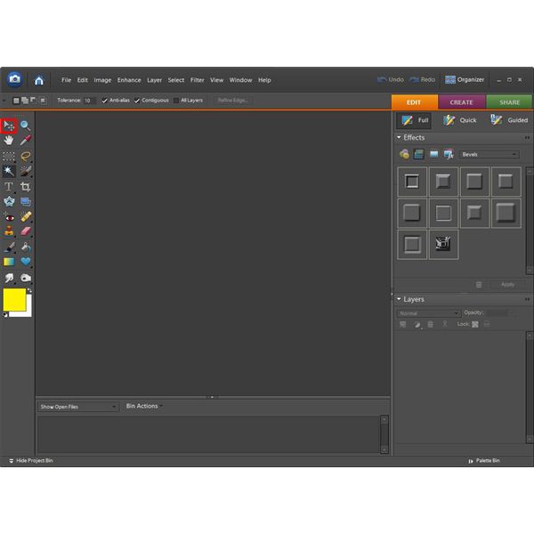 Adobe Photoshop Elements Tool Icons