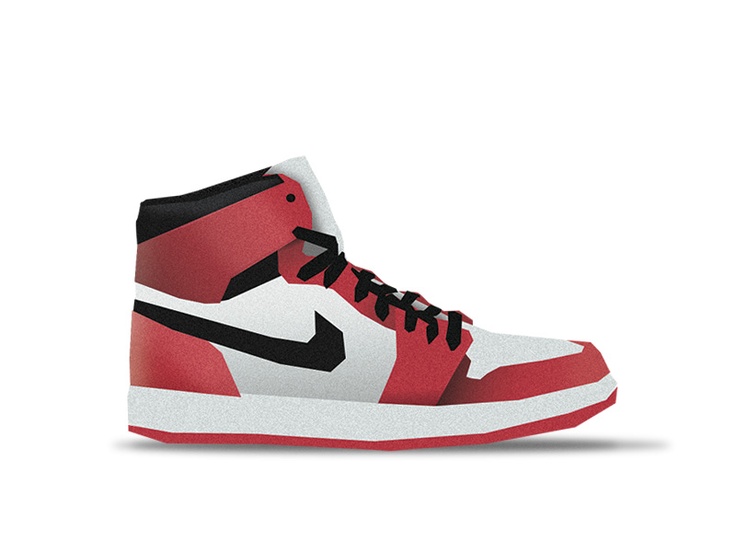 Air Jordan Shoes Vector