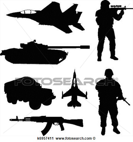 Army Silhouette Clip Art