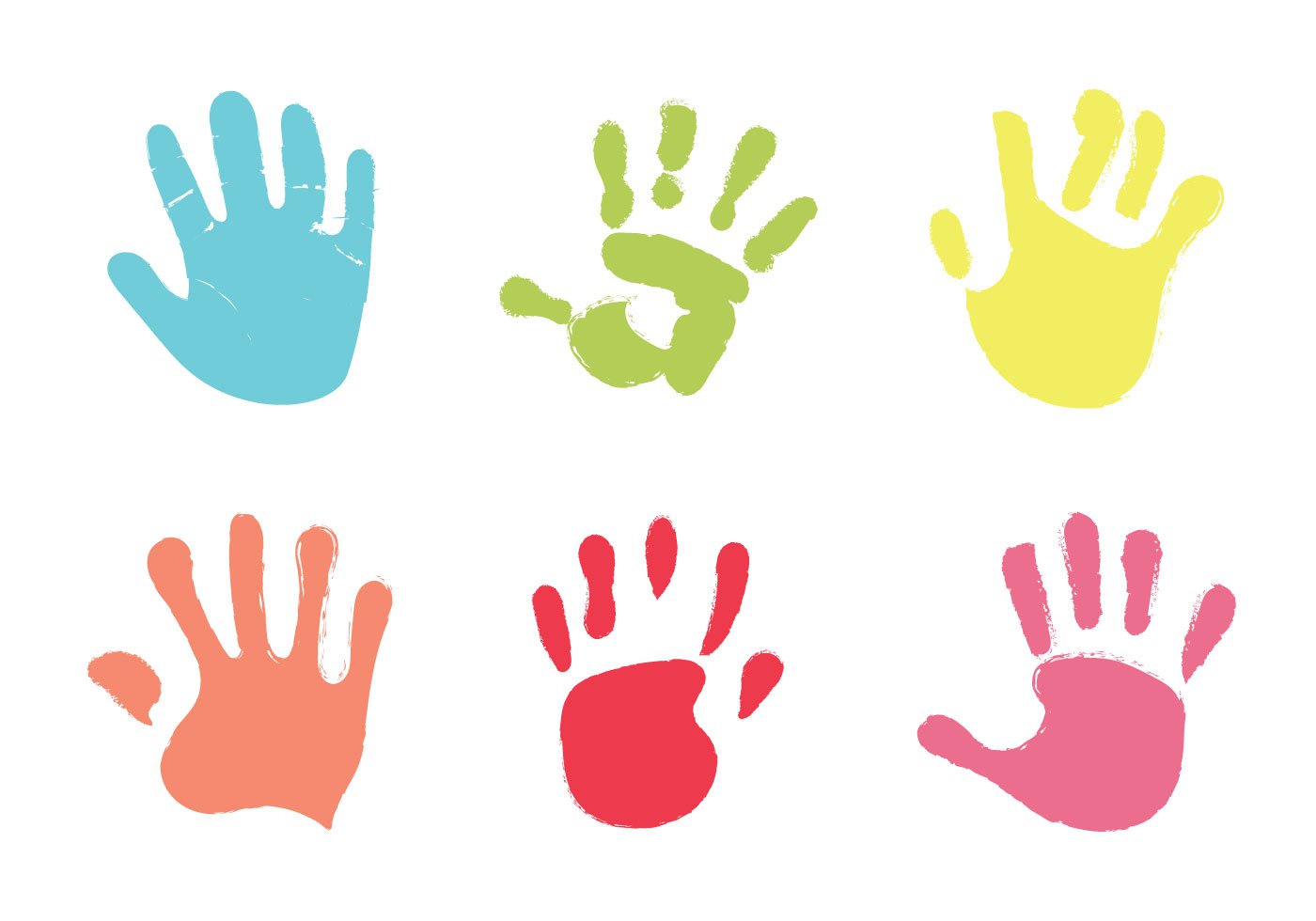 Baby Handprint Vector