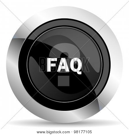 Black FAQ Icon