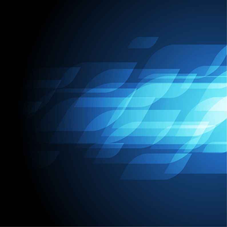 Blue Abstract Vector Art