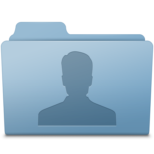 Blue Folder Icon