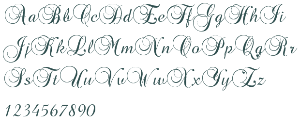 7 Brock Script Font Images