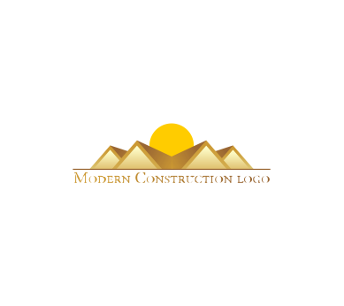 Building Construction Vector Logo