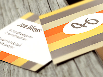 Business Card Mockup PSD Free Download