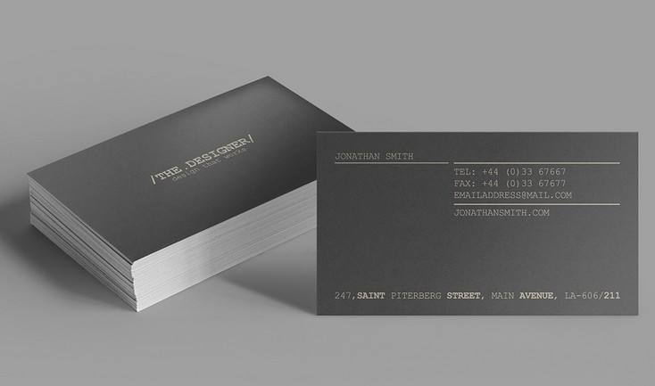 Business Card PSD Template