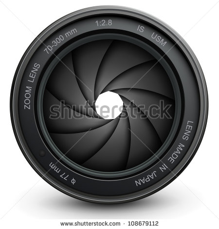 Camera Lens Shutter Vector Camera Lens Shutter Vector