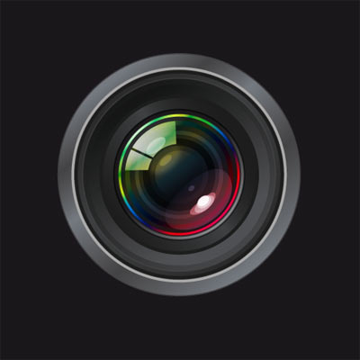 Camera Lens Vector