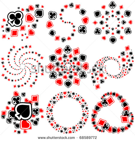 Card Suits Vector Card Suits Vector