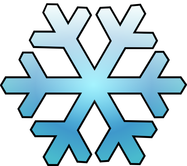 Cartoon Snowflake Clip Art