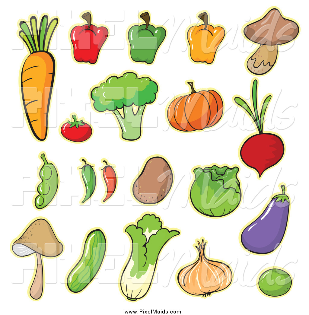 Cartoon Vegetable Clip Art